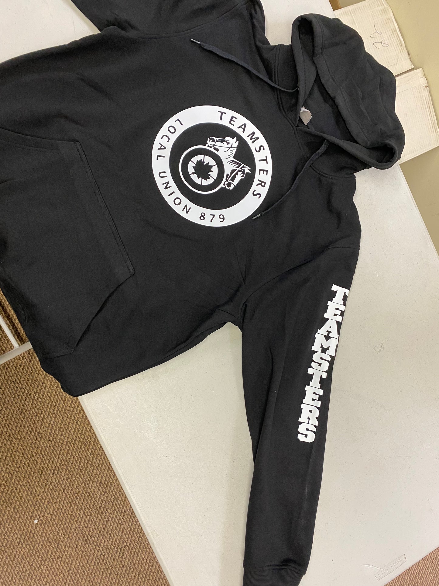 EVERYDAY FLEECE HOODED SWEATSHIRT - Black
