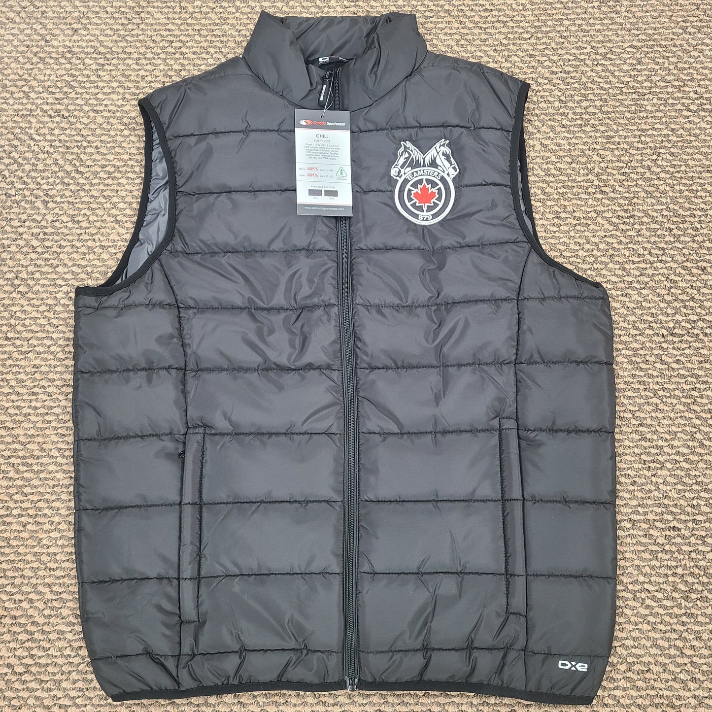 TEAMSTER VEST - BLACK